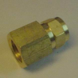 Female thread straight connector (Connecteur femelle droit fil)