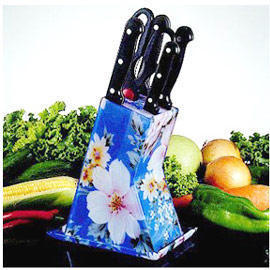 acrylic houseware kitchenware Knife Set gift giftware tableware (Couteau de cuisine en acrylique houseware Gift Set cadeaux arts de la table)