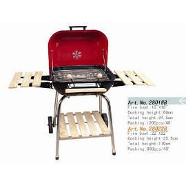 BBQ grill, 18`` x 18`` or 22`` x 22``