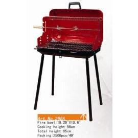 Portable BBQ grill, 19.29`` x 10.6`` (Portable BBQ Grill, 19,29``x 10,6``)