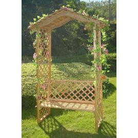 Garden furniture, wooden (Mobilier de jardin en bois)