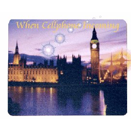 Cellphone Calling Flashing Mouse Pad (Cellphone Calling Flashing Mouse Pad)