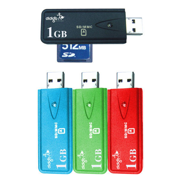 USB Flash Drive with Multi-Card Reader (USB Flash Drive mit Multi-Card Reader)
