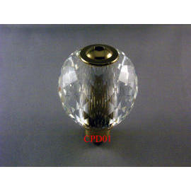 Clear crystal polygon doorknob (Открытый ручке полигона кристалл)