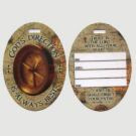 OVAL TYPE LUGGAGE TAG (OVAL типа багажную бирку)