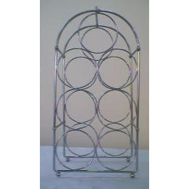 WIRE PRODUCTS 7 BOTTLE WINE RACK