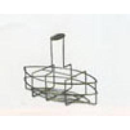 METAL PRODUCTS OVAL SHAPED WINE RACK (METAL PRODUCTS forme ovale WINE RACK)