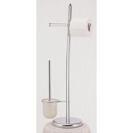 METAL TOILET BRUSH & PAPPER TISSUE HOLDER (METAL TOILETTE BRUSH & REFPPPA TITULAIRE DE TISSUS)