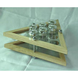KITCHEN WIRE PRODUCTS SPICE BOTTLE RACK (CUISINE WIRE PRODUCTS SPICE BOTTLE RACK)