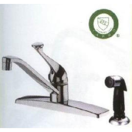 8`` Single lever kitchen faucet, with 8`` spout Chrome plated with or without sp (8``Mitigeur évier, avec 8``bec chromé avec ou sans SP)