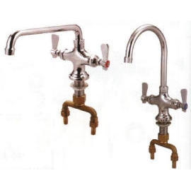 4`` HEAVY DUTY DOUBLE PANTRY FAUCET (4``HEAVY DUTY DOUBLE КЛАДОВАЯ КРАН)