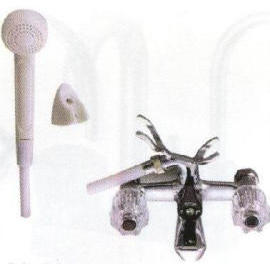 TELEPHONE SHOWER SET, WITH PVC HOSE 120CM OR 150CM LENGTH (Телефон Душ SET, ПВХ ШЛАНГ 120 ИЛИ 150см ДЛИНА)