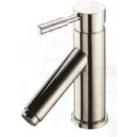 BRASS C.P. FAUCET WITH STICK BRASS HANDLE & INCLINE UTBULAR SPOUT (Латунь  .P. Смеситель с STICK медную ручку & НАКЛОННОЙ UTBULAR SPOUT)