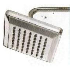 8`` C.P. brass large square rain shower head (8`` C.P. brass large square rain shower head)