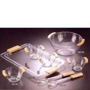 Acrylic Salad Bowl Set (Acrylique Saladier Set)