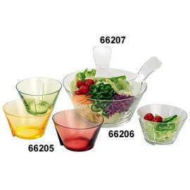 7pc salad bowl set. (7pc салатницу множество.)