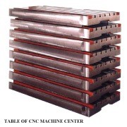 Table of CNC Machine Center (Table des CNC Machine Center)