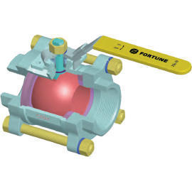 Stainless Steel And Carbon Steel Ball Valve (Edelstahl und C-Stahl-Kugelhahn)