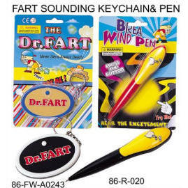 FART SOUNDING KEYCHAIN & PEN (FART SOUNDING KEYCHAIN & PEN)