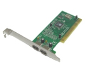 USB 2.0 High Speed PCI Card 2+1 Port (USB 2.0 High-Speed-PCI-Karte 2 +1 Port)