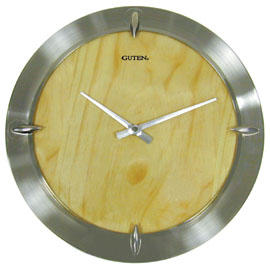 Metall & Holz Kombination Clock (Metall & Holz Kombination Clock)