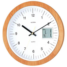 Wooden Clock with LCD (Деревянные часы с LCD)