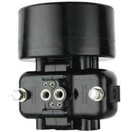 Valve pneumatic actuator with spring return