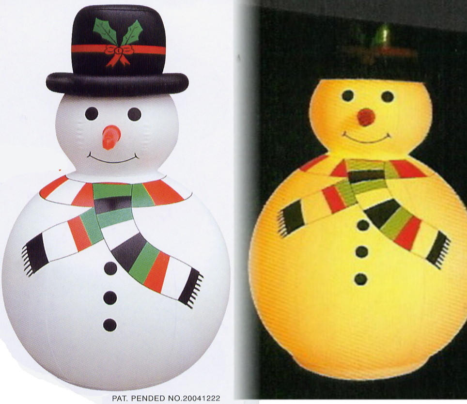 INFLATABLE SNOW MAN