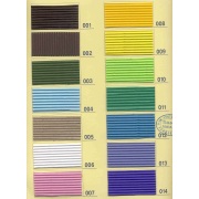 COLORS SAMPLE OF NORMAL & METALLIC CORRUGATED PAPER (COULEURS D`ECHANTILLONS DE NORMAL & METALLIC en carton ondulé)