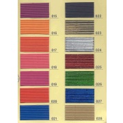 COLORS SAMPLE OF NORMAL & METALLIC CORRUGATED PAPER (COULEURS D`ECHANTILLONS DE NORMAL & METALLIC en carton ondulé)