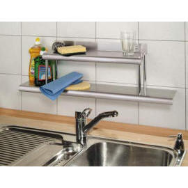 Stainless Steel über Waschbecken Shelf (Stainless Steel über Waschbecken Shelf)