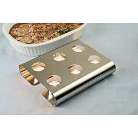 Stainless Steel Candlle Holder with 6 cnadles (Stainless Steel Candlle Holder avec 6 cnadles)