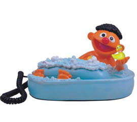 Sesamestreet Telephone-Ernie in Bath Tub (Sesamestr t Телефон-Эрни в ванну)