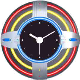 Disco Wanduhr (Disco Wanduhr)