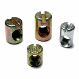 Barrel nut Cross dowel (Écrou Barrel cheville Croix)