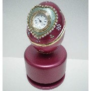 JM-104CM Timepiece/Jewel Box, Egg/Music Stand