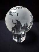 Crystal Glass Globe & Base (Crystal Glass Globe & Base)