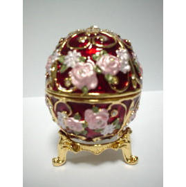 Jewel Box / Egg / Trivet (Jewel Box / Egg / Dessous de plat)