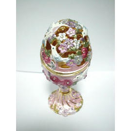 Potpourri Pot / Birds / Egg / Stand