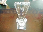 Crystal Glass Trophy