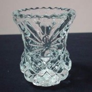 V-102a Crystal Glass Vase, 2-1/2``