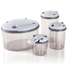 oval vacuum container (conteneur vide de forme ovale)