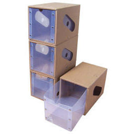 K/D shoes box(M) /stackable (K / chaussures D case (M) / empilables)