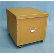 Storage box with cover + caster (SL-AP08-ICL) (Boîte de rangement avec couvercle + roulettes (SL-AP08-ICL))
