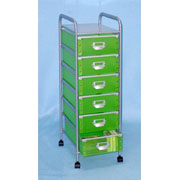 6 Tier storage trolley with 6 PP drawers (SL-IA56-ISL) (6 Tier storage trolley with 6 PP drawers (SL-IA56-ISL))