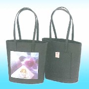 Shopping Bag (with Silk-cloth in special printing) (Shopping Bag (mit Seiden-Tuch in besonderen Druck))