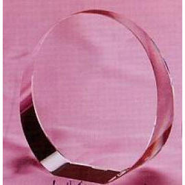 Crystal trophy / award / plaque (Trophée en cristal / award / plaque)