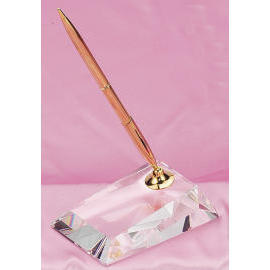 Crystal pen holder (Crystal Pen Holder)