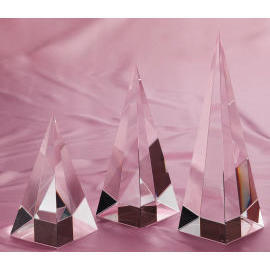 Crystal trophy/award