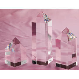 Crystal trophy / award/ plaque